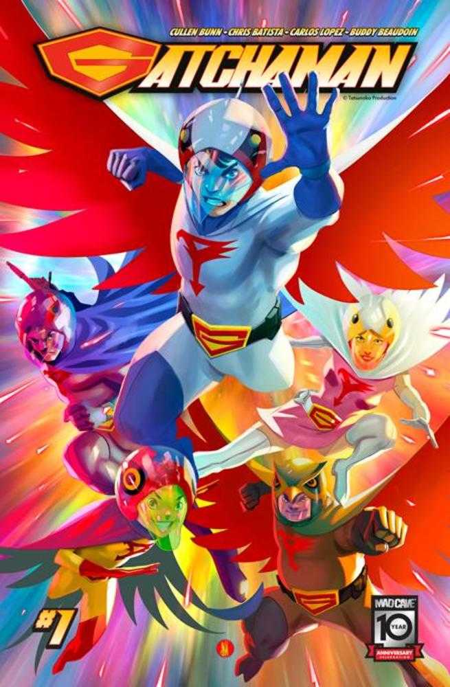 Gatchaman #1 Cover A Inaki Miranda