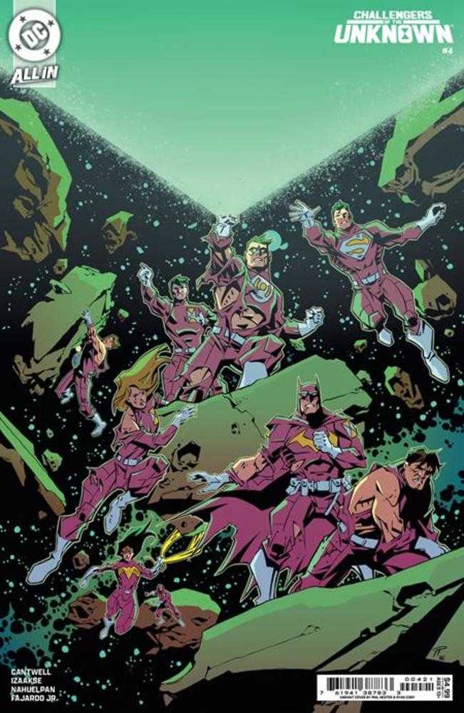 Challengers Of The Unknown #4 (Of 6) Cover B Phil Hester Card Stock Variant
