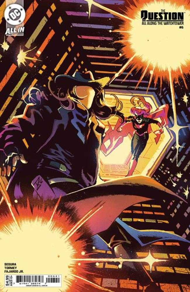 Question All Along The Watchtower #6 (Of 6) Cover D Al Kaplan Card Stock Variant