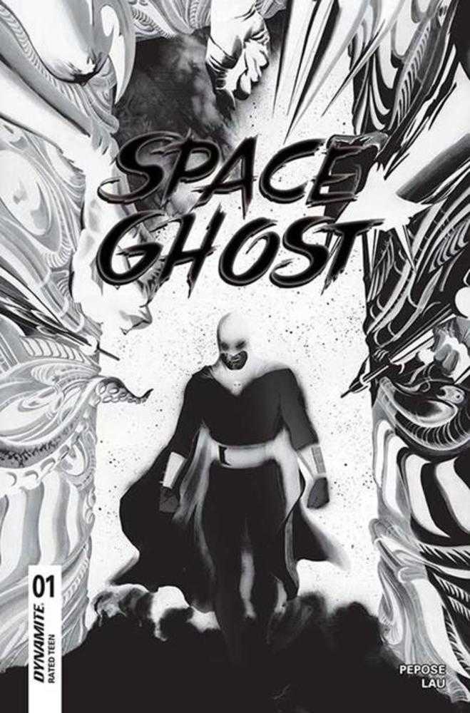 Space Ghost (2025) #1 Cover W Foc Bonus Alex Ross Negative Variant