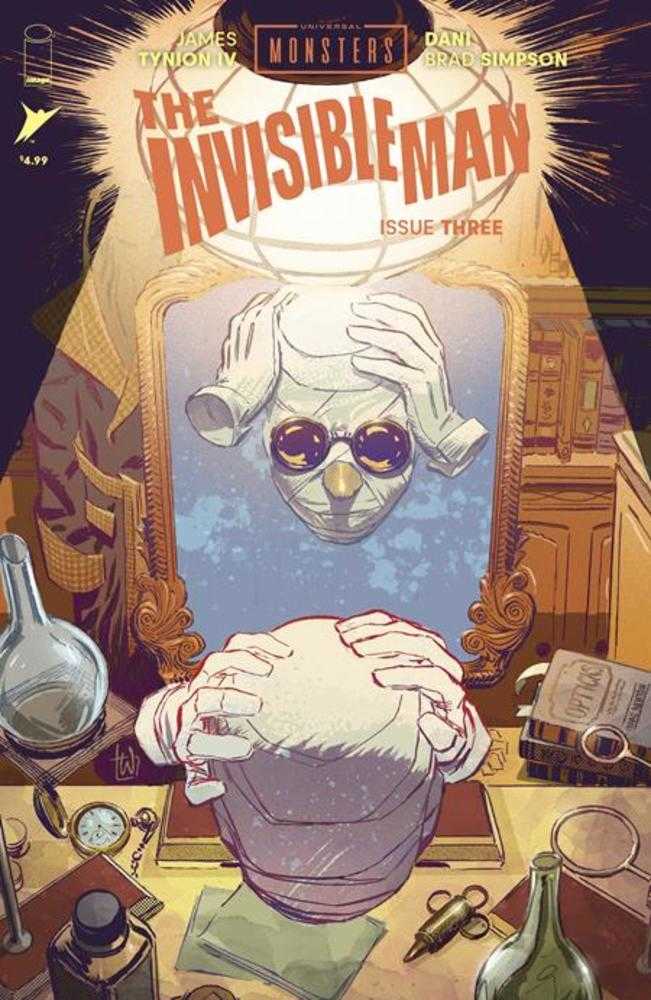 Universal Monsters The Invisible Man #3 (Of 4) Cover B Lee Weeks Variant
