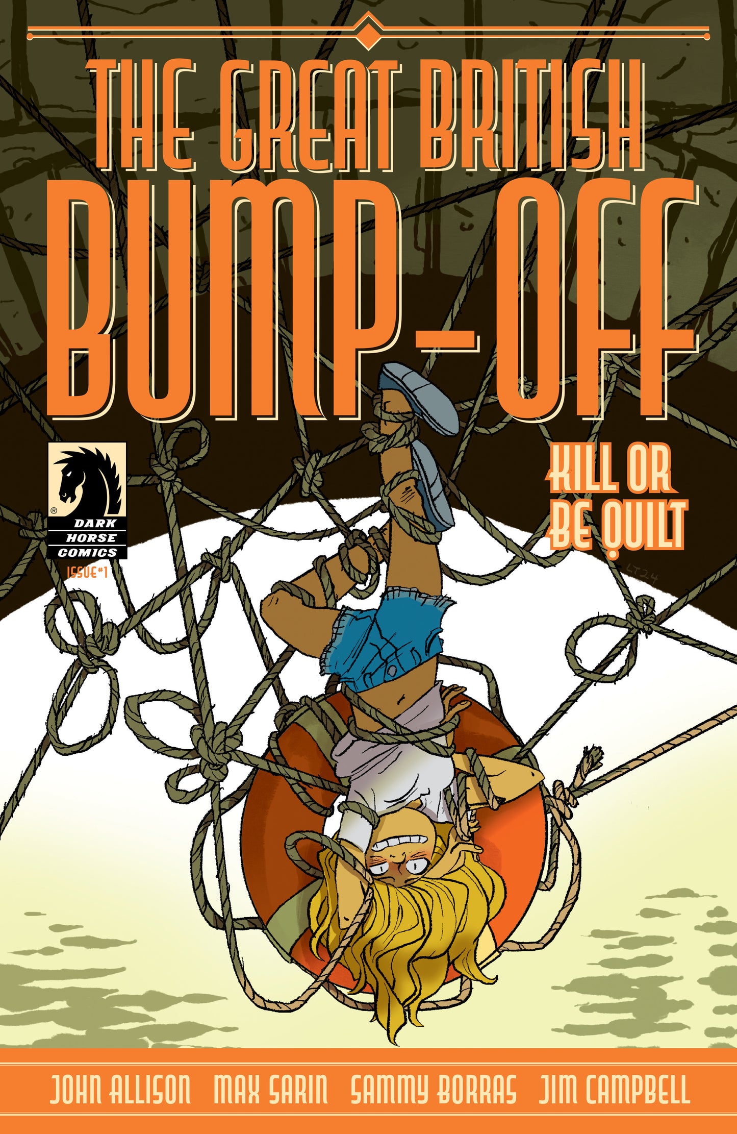 Great British Bump Off Kill Or Be Quilt #1 Cover B Treiman