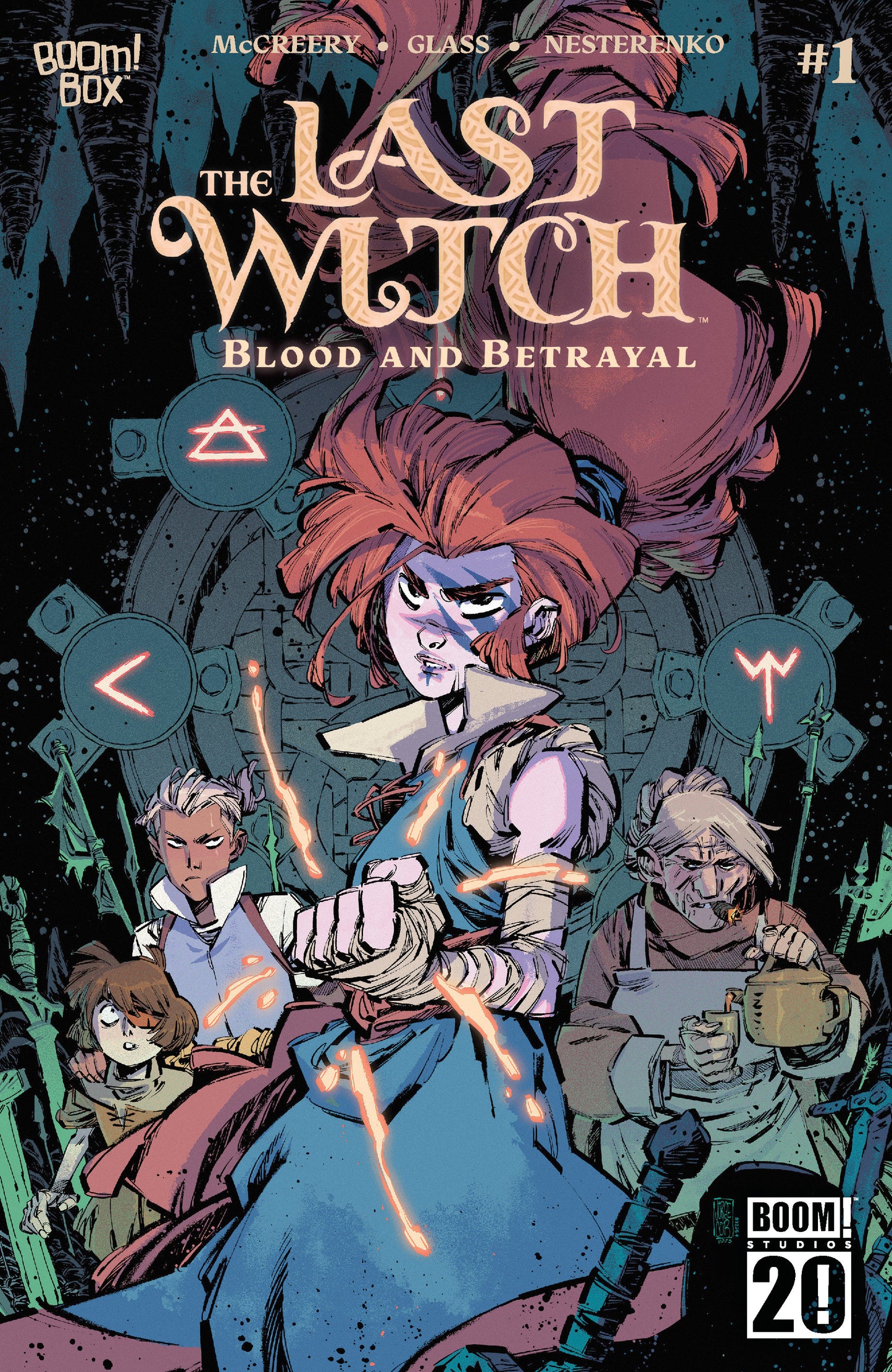 The Last Witch: Blood & Betrayal #1 B Variant (Dressed, Corona)