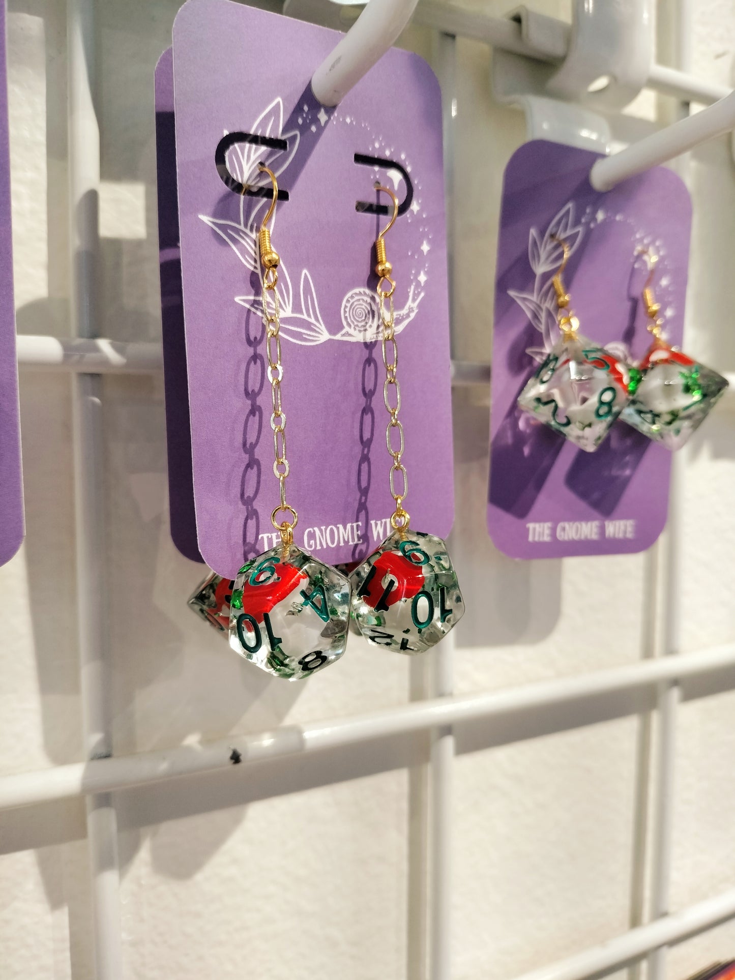 Dice Earrings