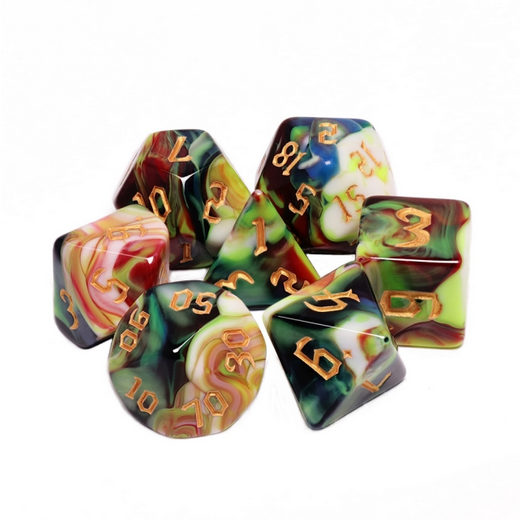 Secret Garden RPG Dice Set