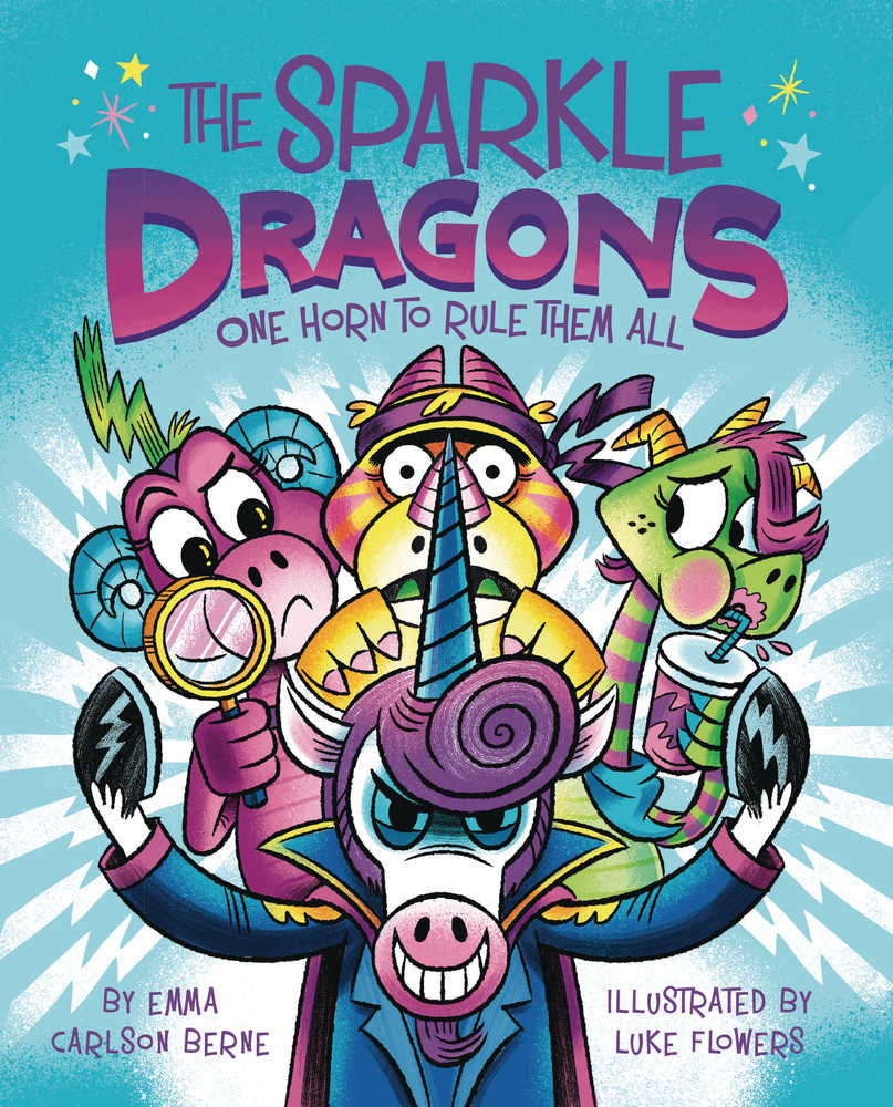 Sparkle Dragons Graphic Novel Volume 02 One Horn To Rule Them All