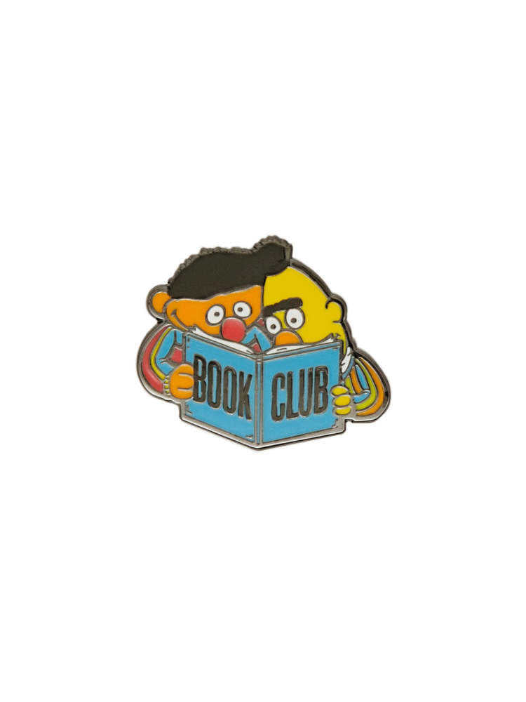 Sesame Street: Bert And Ernie Book Club Enamel Pin