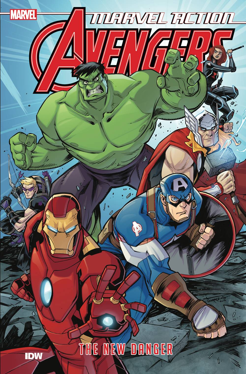 Marvel Action Avengers Book 01 New Danger