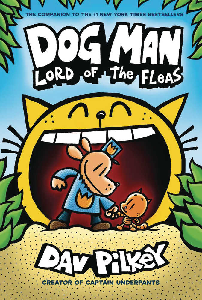 Dog Man Hardcover Graphic Novel W Dust Jacket Volume 05 Lord Of Fleas