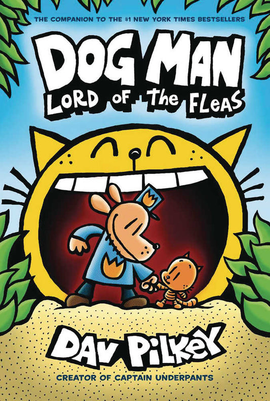 Dog Man Hardcover Graphic Novel W Dust Jacket Volume 05 Lord Of Fleas