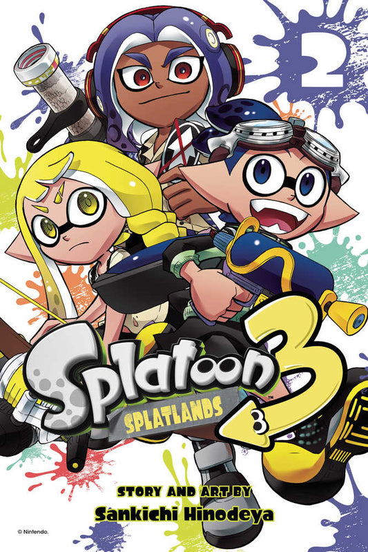 Splatoon 3 Splatlands Graphic Novel Volume 02