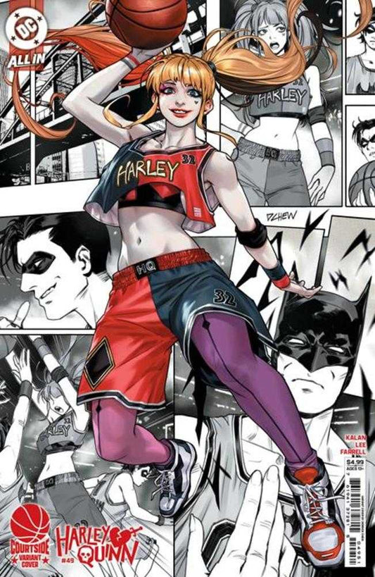 Harley Quinn #49 Cover D Derrick Chew Courtside Card Stock Variant