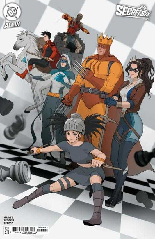 Secret Six #2 (Of 6) Cover C Lesley Leirix Li Card Stock Variant