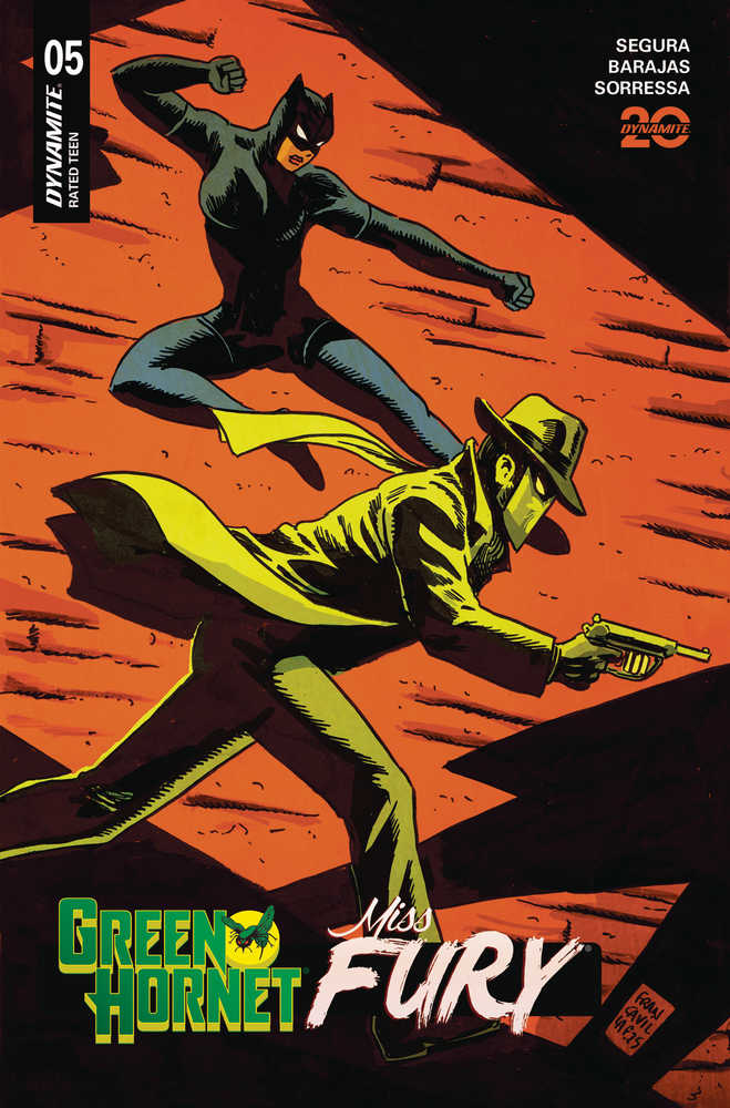 Green Hornet Miss Fury #5 Cover A Francavilla