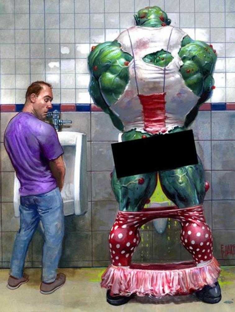 Toxic Avenger Pinup Special #1 (One Shot) Cover B Fred Harper Exclusive Trading Card Variant (Mature)