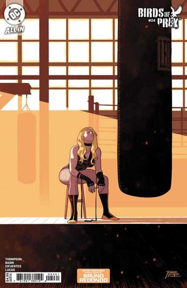 Birds Of Prey #24 Cover D Bruno Redondo Artist Spotlight Card Stock Variant