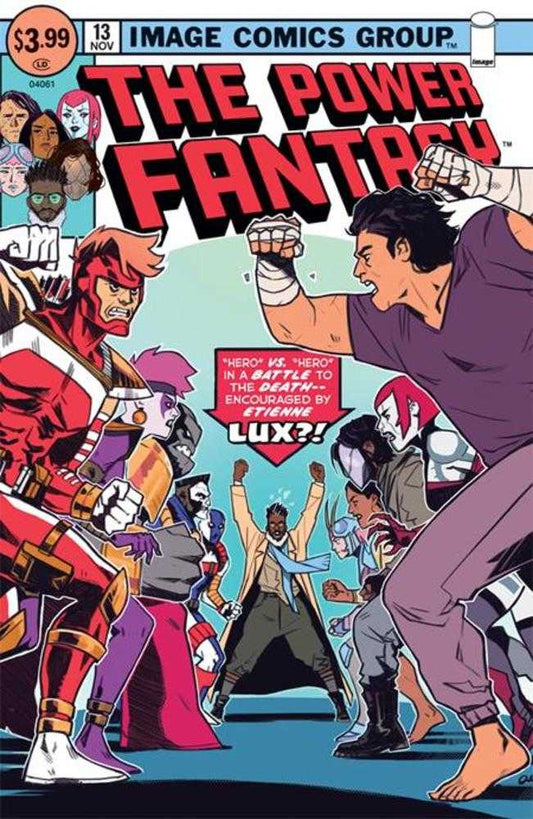 Power Fantasy #13 Cover C Caspar Wijngaard Youngblood Team Up Variant (Mature)