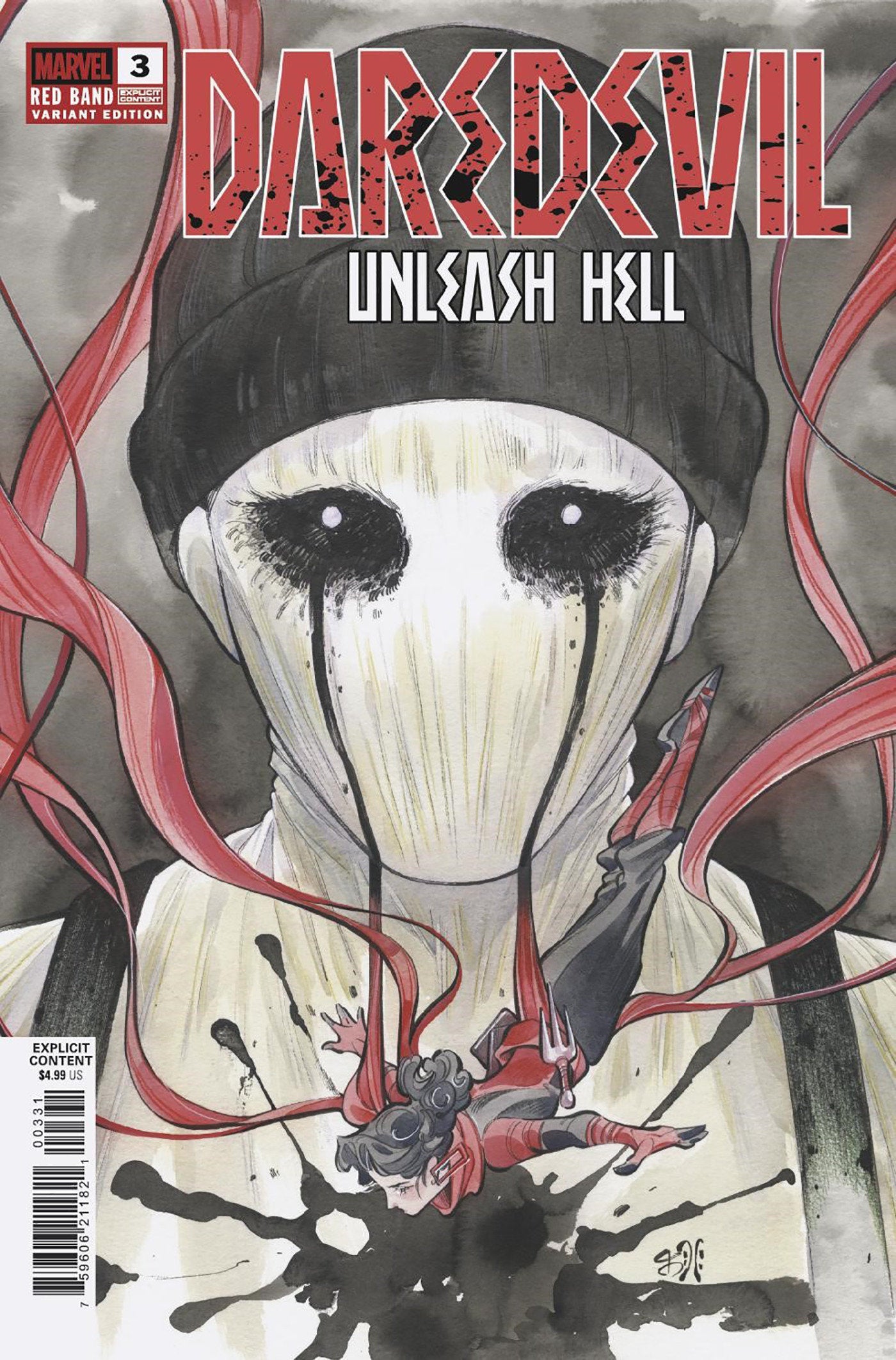 Daredevil Unleash Hell Red Band #3 (Of 5) Momoko Variant (Bag)