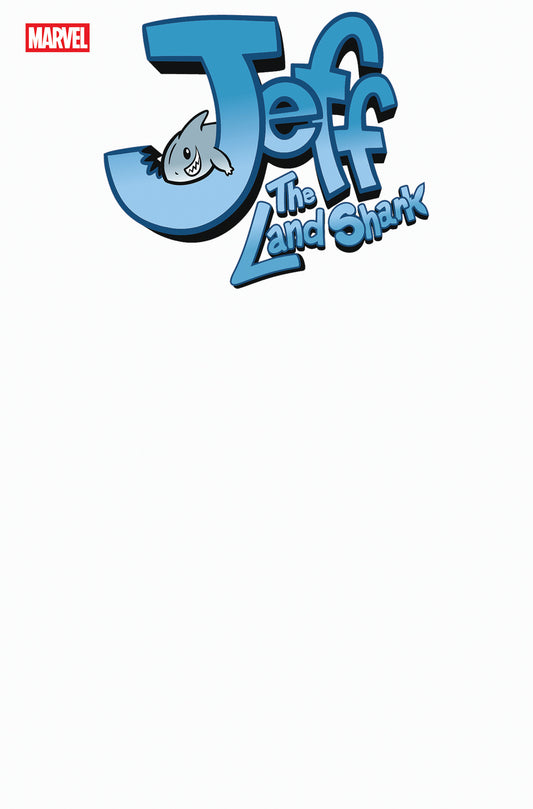 Jeff The Land Shark #1 Blank Cover Variant