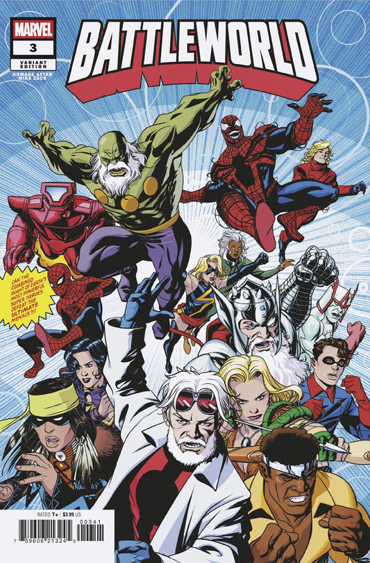 Battleworld #3 Mike McKone Homage Variant