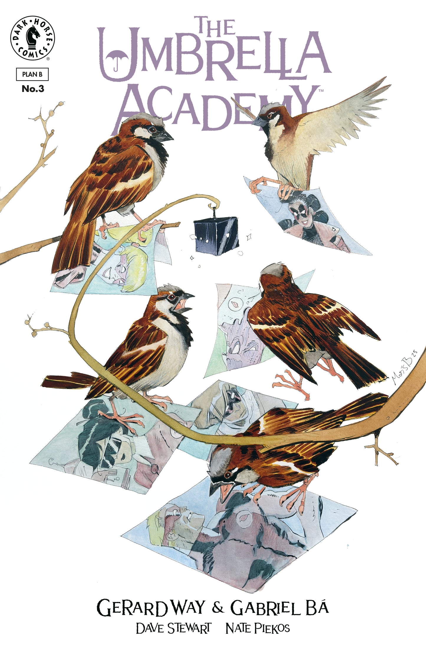 The Umbrella Academy: Plan B #3 (Cover B) (Matias Bergara)