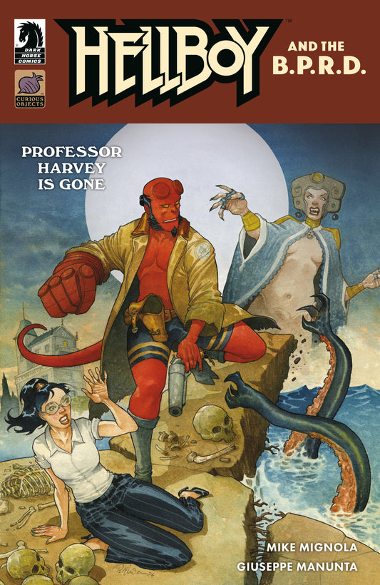 Hellboy And The B.P.R.D.: Professor Harvey Is Gone One-Shot (Cover A) (Giuseppe Manunta)