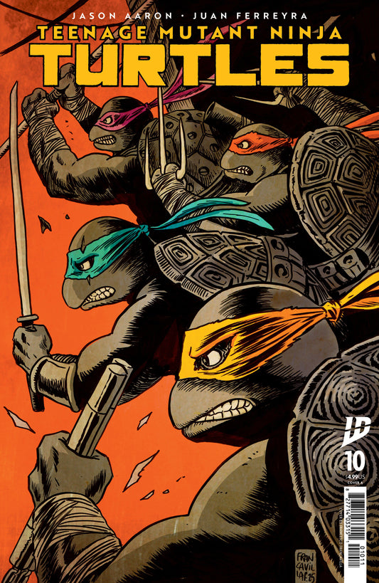 Teenage Mutant Ninja Turtles #10 Variant D (Francavilla)