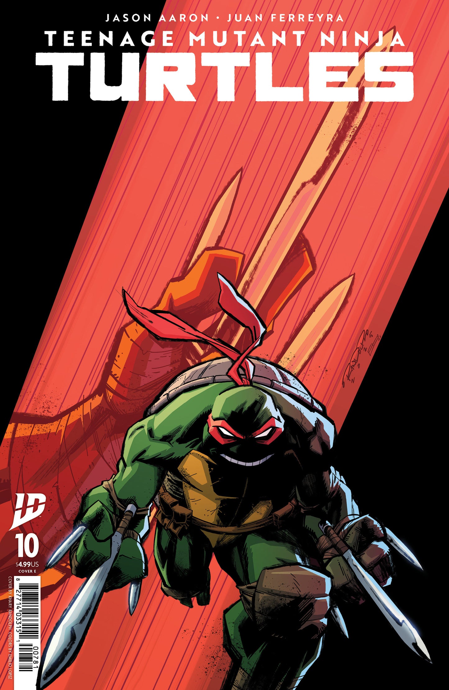 Teenage Mutant Ninja Turtles #10 Variant E (Randolph)
