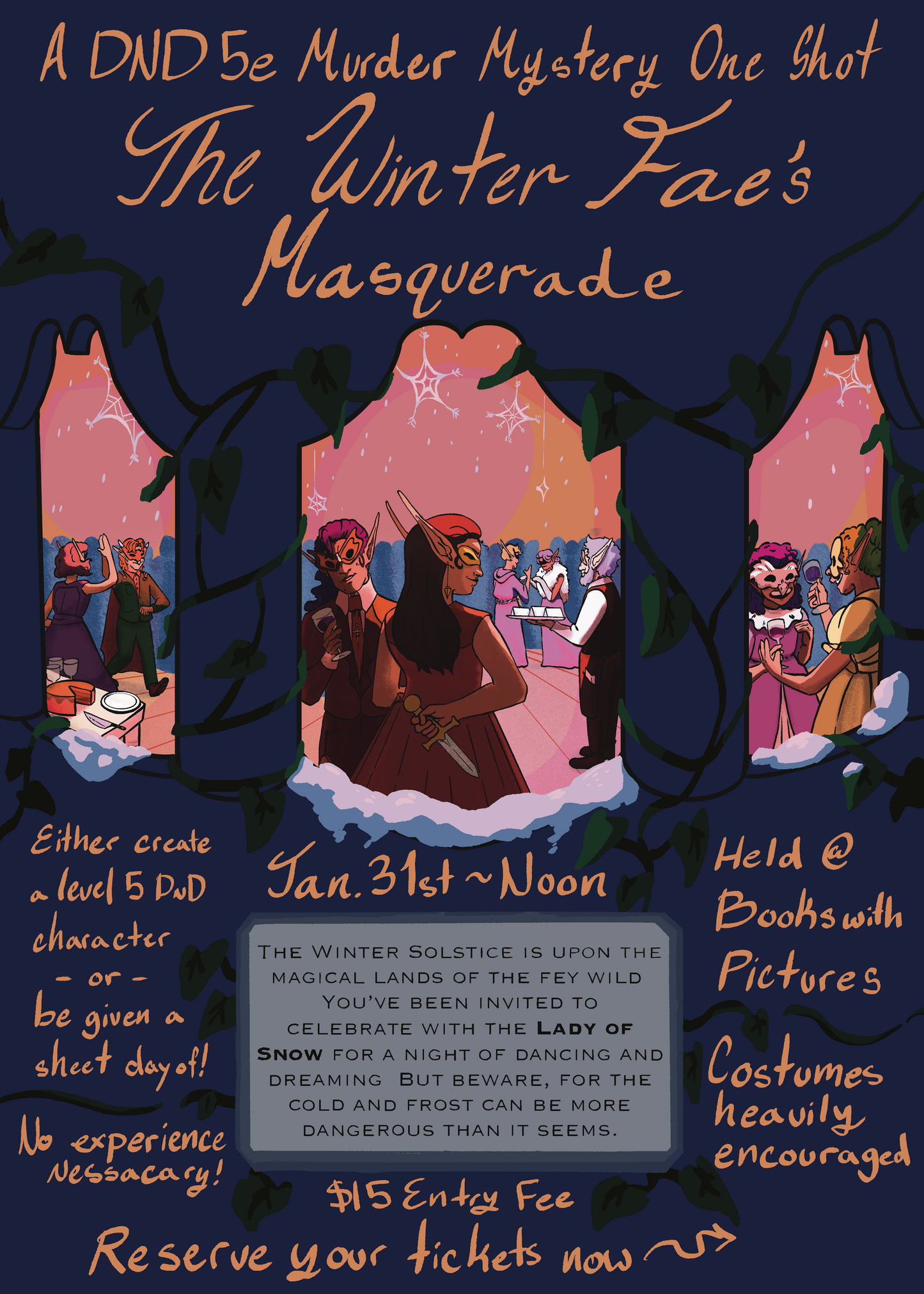 D&D One-Shot Saturday, January 25, 2026