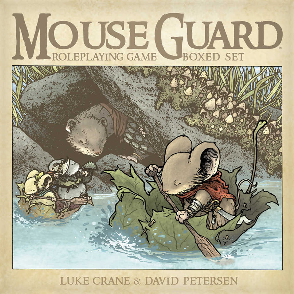 Mouse Guard Roleplaying Game Hardcover Boxed Set (2ND Edition)