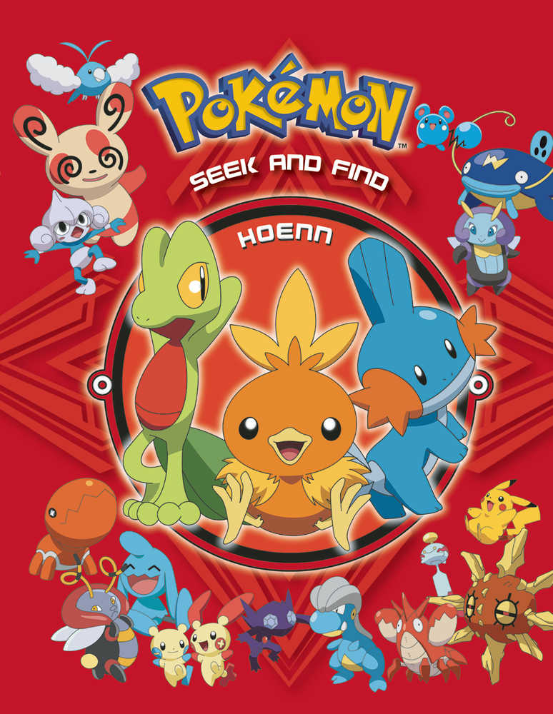 Pokemon Seek & Find Hardcover Hoenn