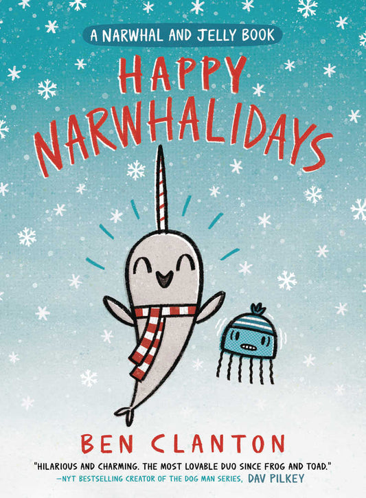 Narwhal & Jelly Hardcover Graphic Novel Volume 05 Happy Narwhalidays