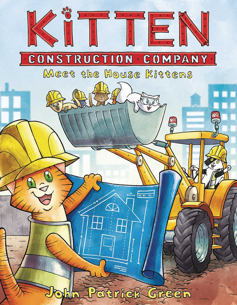 Kitten Construction Company Pob Hardcover Volume 01 Meet House Kittens