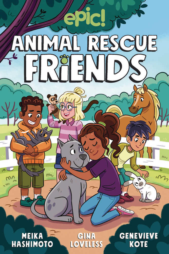 Animal Rescue Friends Graphic Novel