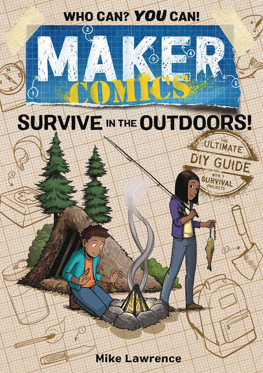 Maker Comics Graphic Novel Survive In Outdoors