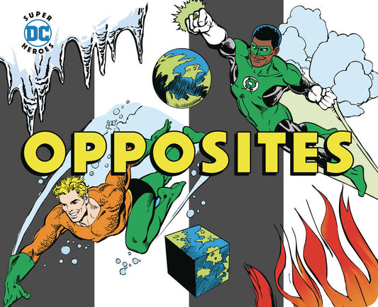 Super Heroes Opposites Board Book