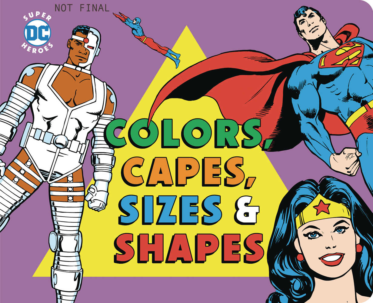 Colors & Capes Sizes & Shapes Board Book