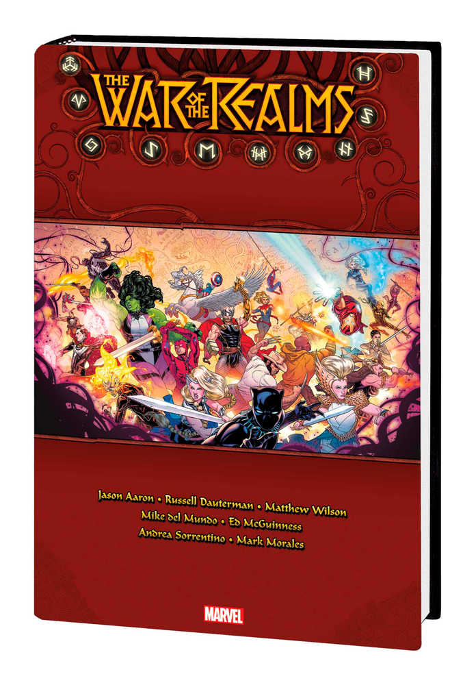 War Of Realms Omnibus Hardcover Dauterman Cover New Printing