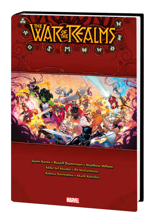 War Of Realms Omnibus Hardcover Dauterman Cover New Printing