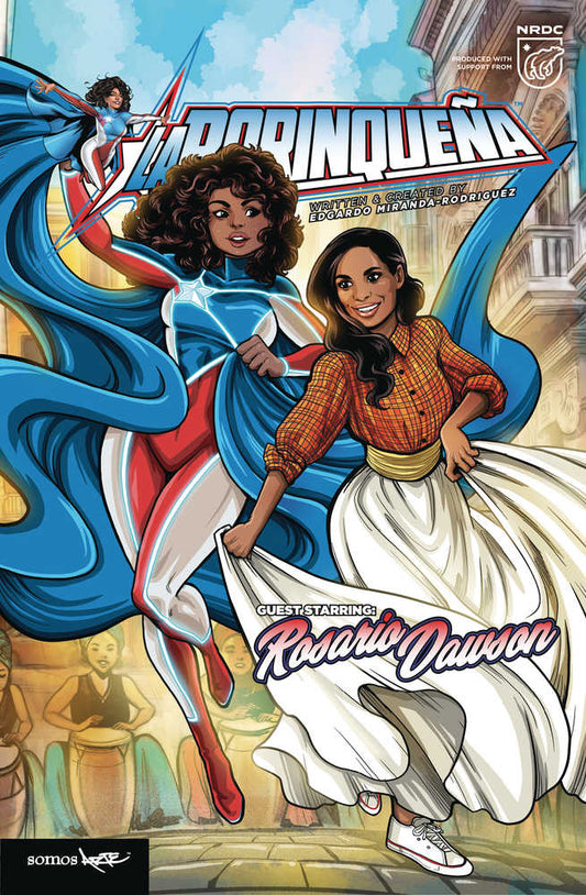 La Borinqueña Starring Rosario Dawson Cover F Vecchio