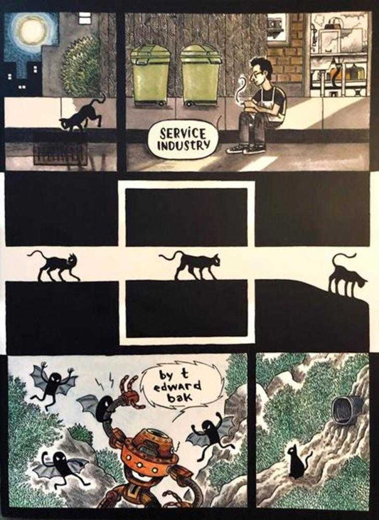Service Industry Graphic Novel