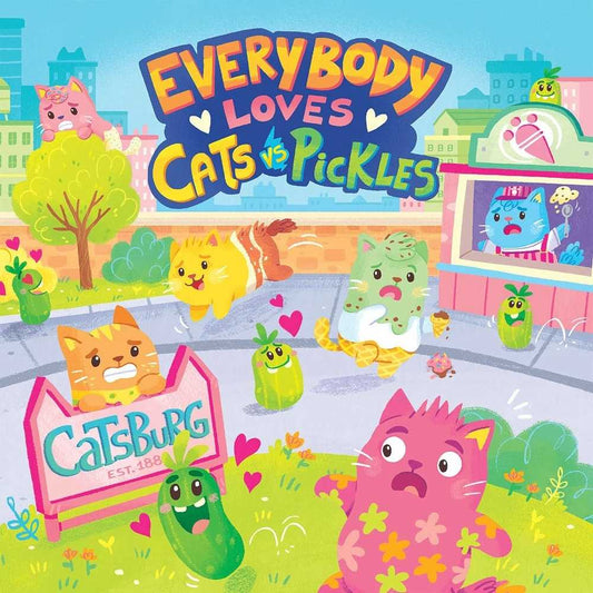 Everybody Loves Cats vs Pickles Hardcover