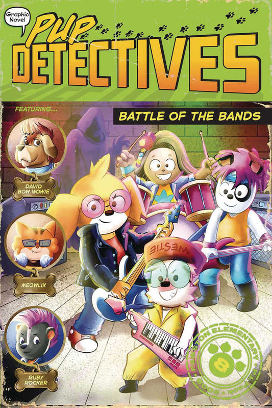 Pup Detectives Graphic Novel Volume 08 Battle Of Bands