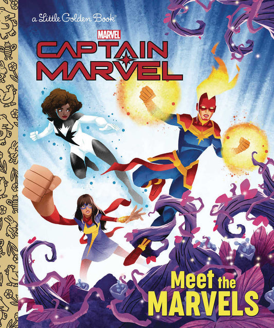 LGB Marvel Meet The Marvels Little Golden Book