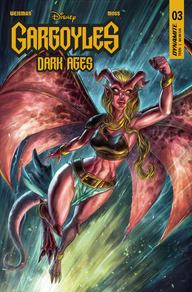 Gargoyles Dark Ages #3 Cover B Quah