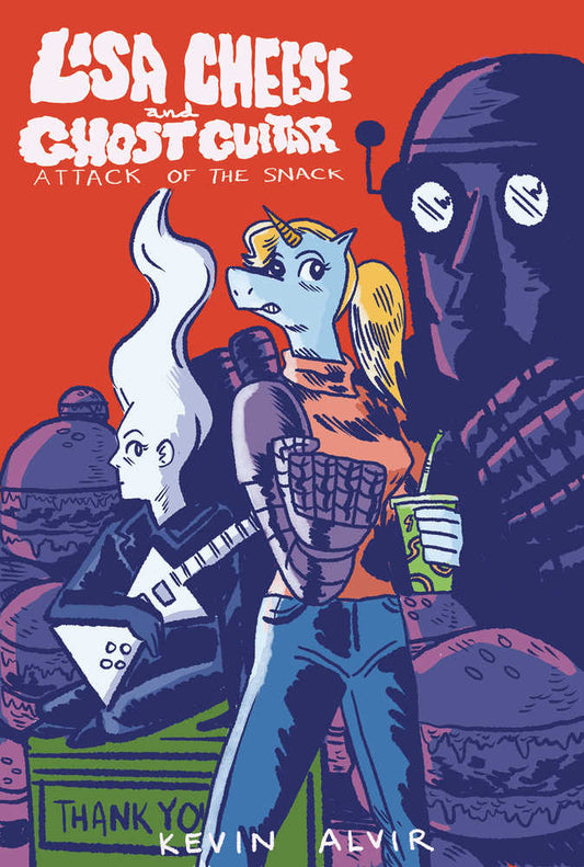 Lisa Cheese & Ghost Guitar Graphic Novel Volume 01 Attack Of Snack