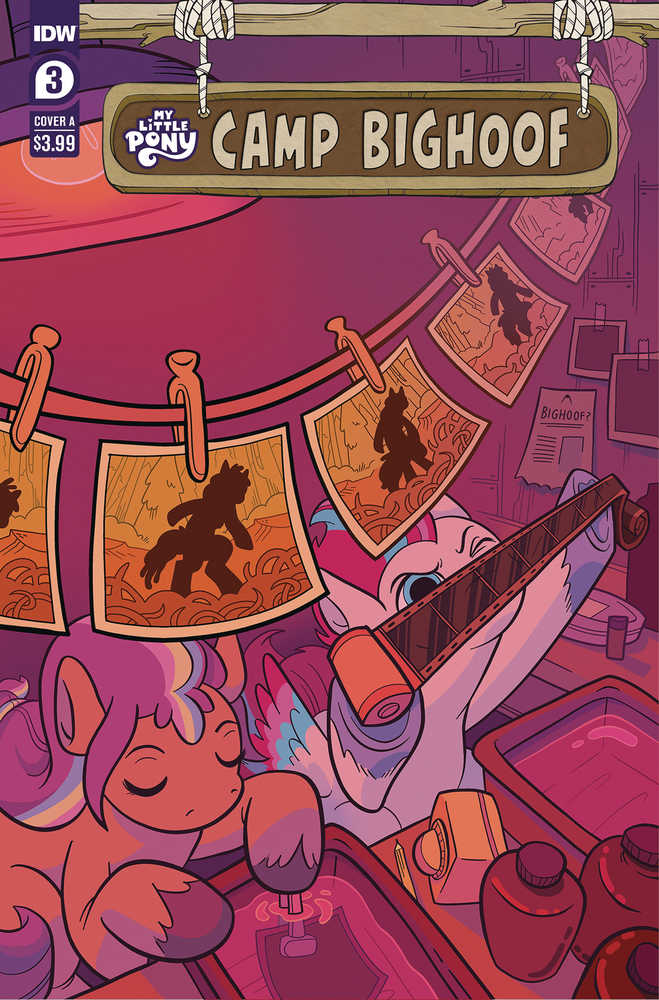 My Little Pony Camp Bighoof #3 Cover A Sherron