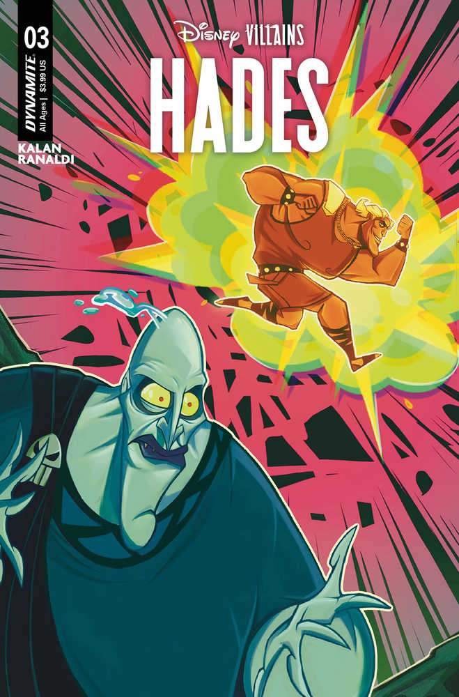 Disney Villains Hades #3 Cover D Tomaselli