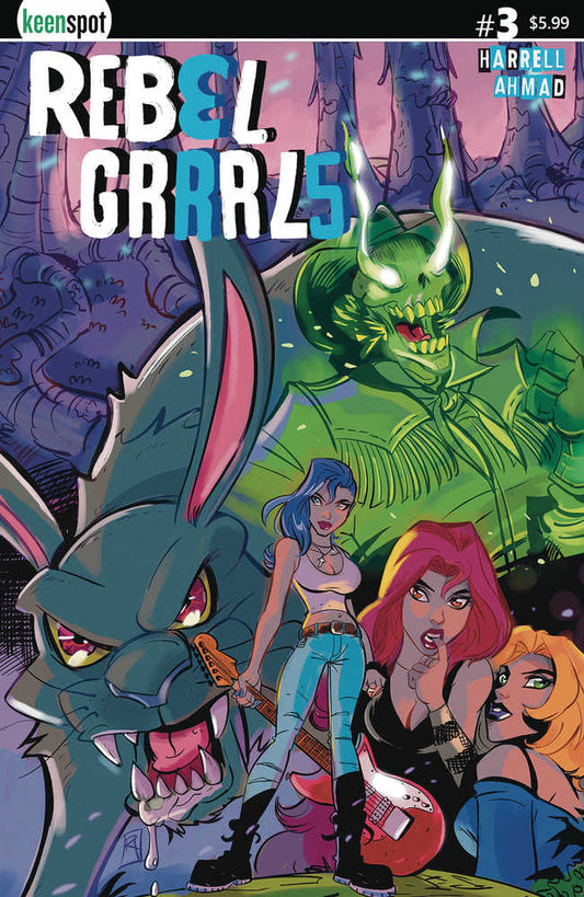 Rebel Grrrls #3 Cover A Robert Ahmad