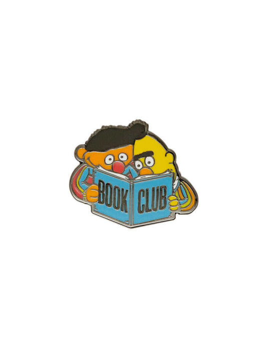 Sesame Street: Bert And Ernie Book Club Enamel Pin
